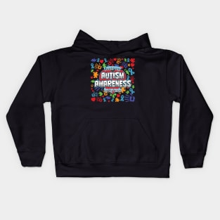 I Support Autism Awareness For My Uncle Kids Hoodie